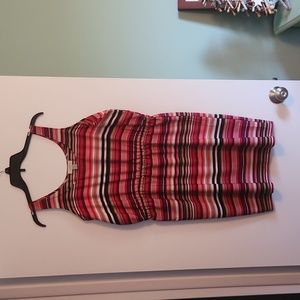 Loft Summer dress with sinch waste. 14 petite